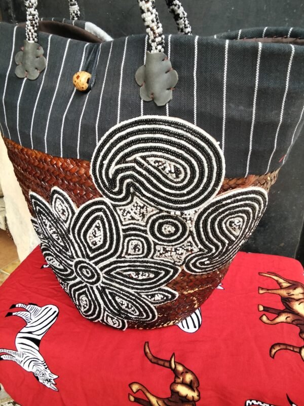 oplus_32 Beaded Flower Basket