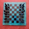 Blue Animal Chess Set Blue Animal Chess Set