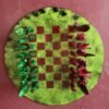 Green Mazurui Chess Set Green Mazurui Chess Set