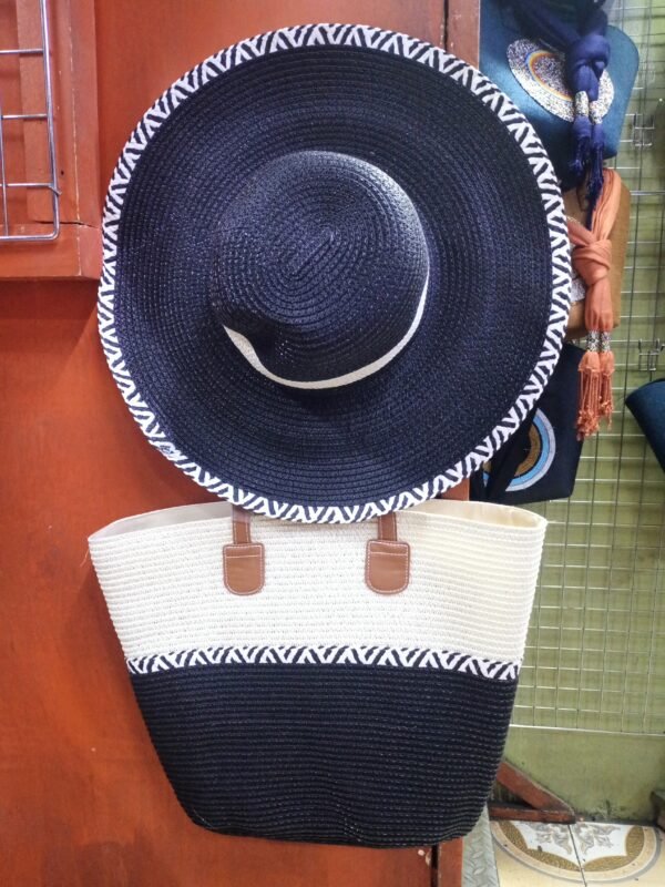 Beach Hat And Bag set
