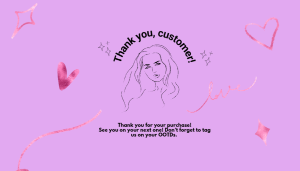 Pink and Black Photo-centric Fashion Business Card_20260316_165851_0000 Stationery/ Post Cards/ Anniversary Cards/ Birthday Cards